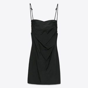 ZARA TECHNICAL MINI DRESS NWT